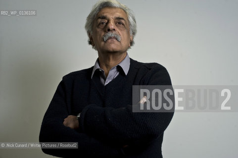 Tariq Ali, British Pakistani historian, novelist, filmmaker, political campaigner and commentator, pictured at the Free Word Centre, London, UK, October 25, 2010..©.Nick Cunard/Writer Pictures/Rosebud2