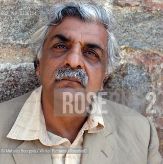 Tariq Ali ..Copyright©Mathieu Bourgois/Writer Pictures/Rosebud2