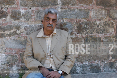 Tariq Ali ..Copyright©Mathieu Bourgois/Writer Pictures/Rosebud2
