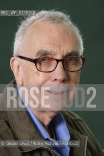 Professor Tony Allan, environmental writer, at the Edinburgh International Book Festival, 19/08/2010..©.Geraint Lewis/Writer Pictures/Rosebud2