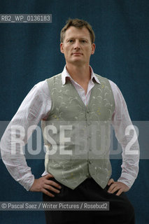 Writer and adventurer Benedict Allen at the Edinburgh International Book Festival 2007. ..Copyright©Pascal Saez/Writer Pictures/Rosebud2