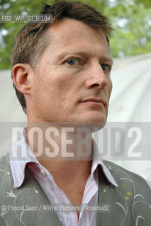 Writer and adventurer Benedict Allen at the Edinburgh International Book Festival 2007. ..Copyright©Pascal Saez/Writer Pictures/Rosebud2