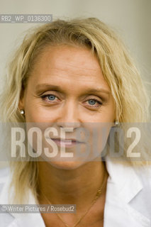 Karin Alvtegen Swedish  Crime Writer of books of crime and betrayal ,in the style of Patrici©Writer Pictures/Rosebud2