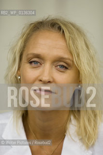 Karin Alvtegen Swedish  Crime Writer of books of crime and betrayal ,in the style of Patrici©Writer Pictures/Rosebud2