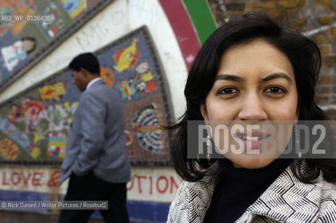 Tahmima Anam Bangledishi writer author of hotly tipped A Golden Age love story set in the Bangledeshi war of independence 1971.. ..copyright©Nick Cunard/Writer Pictures/Rosebud2