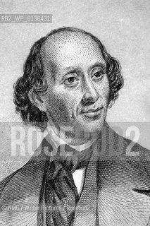 Hans Cristian Andersen (1805-75).Danish author and poet, famous for his children books..copyright©NMG/Writer Pictures/Rosebud2