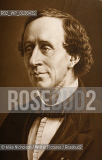 Hans Christian Andersen..copyright©Mike Nicholson/Writer Pictures/Rosebud2