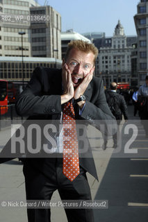 Geraint Anderson aka City Boy pictured in the city.  Geraint has written an expose of City life book City Boy; Beer and Loathing in the Square Mile ..copyright©Nick Cunard/Writer Pictures/Rosebud2