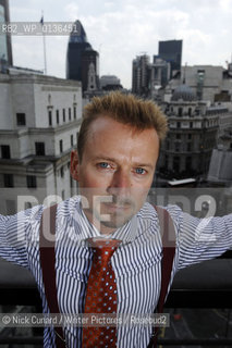 Geraint Anderson aka City Boy pictured in the city.  Geraint has written an expose of City life book City Boy; Beer and Loathing in the Square Mile ..copyright©Nick Cunard/Writer Pictures/Rosebud2