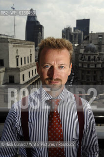 Geraint Anderson aka City Boy pictured in the city.  Geraint has written an expose of City life book City Boy; Beer and Loathing in the Square Mile ..copyright©Nick Cunard/Writer Pictures/Rosebud2