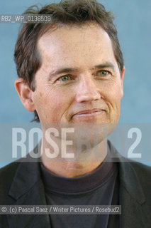 Canadian writer Paul Anderson , author of Hungers Brides at the Edinburgh International Book Festival 2005..©.(c) Pascal Saez/Writer Pictures/Rosebud2