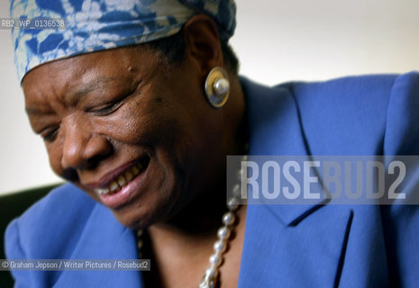 Dr Maya Angelou..©Graham Jepson/Writer Pictures/Rosebud2