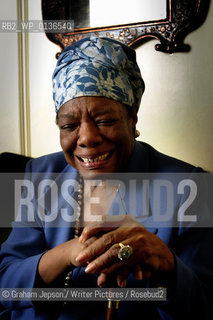 Dr Maya Angelou..©Graham Jepson/Writer Pictures/Rosebud2