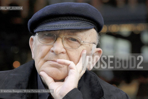 Antonio Lobo Antunes ..copyright©Mathieu Bourgois/Writer Pictures/Rosebud2