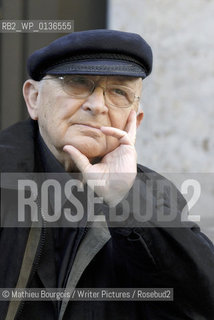 Antonio Lobo Antunes ..copyright©Mathieu Bourgois/Writer Pictures/Rosebud2