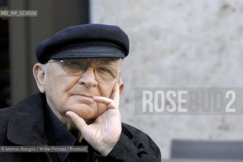 Antonio Lobo Antunes ..copyright©Mathieu Bourgois/Writer Pictures/Rosebud2