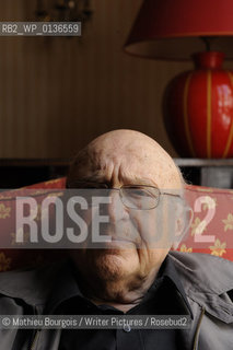 Aharon Appelfeld..copyright©Mathieu Bourgois/Writer Pictures/Rosebud2