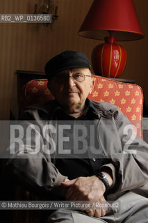 Aharon Appelfeld..copyright©Mathieu Bourgois/Writer Pictures/Rosebud2