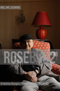 Aharon Appelfeld..copyright©Mathieu Bourgois/Writer Pictures/Rosebud2