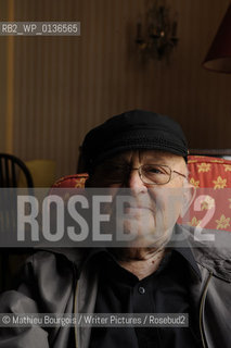 Aharon Appelfeld..copyright©Mathieu Bourgois/Writer Pictures/Rosebud2