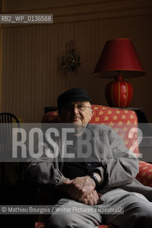 Aharon Appelfeld..copyright©Mathieu Bourgois/Writer Pictures/Rosebud2