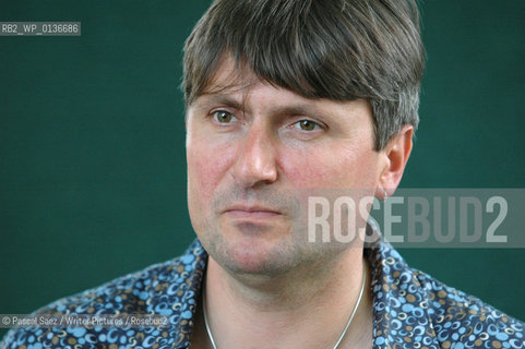 British writer and poet Simon Armitage at the Edinburgh International Book Festival...Copyright©Pascal Saez/Writer Pictures/Rosebud2