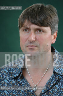 British writer and poet Simon Armitage at the Edinburgh International Book Festival...Copyright©Pascal Saez/Writer Pictures/Rosebud2
