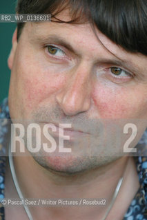 British writer and poet Simon Armitage at the Edinburgh International Book Festival...Copyright©Pascal Saez/Writer Pictures/Rosebud2