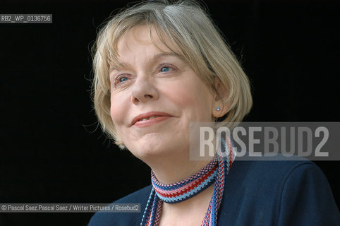 British writer and former nun Karen Armstrong at the Edinburgh International Book Festival 2004. She is the author of many books, including Islam, a Short History...Copyright©Pascal Saez.Pascal Saez/Writer Pictures/Rosebud2