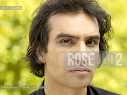 Nadeem Aslam ,author of The Washed Virgil which is set in Afghanistan.....Copyright©Geraint Lewis/Writer Pictures/Rosebud2