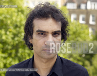 Nadeem Aslam ,author of The Washed Virgil which is set in Afghanistan.....Copyright©Geraint Lewis/Writer Pictures/Rosebud2