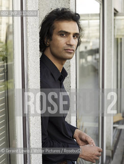 Nadeem Aslam ,author of The Washed Virgil which is set in Afghanistan.....Copyright©Geraint Lewis/Writer Pictures/Rosebud2