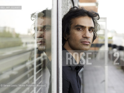 Nadeem Aslam ,author of The Washed Virgil which is set in Afghanistan.....Copyright©Geraint Lewis/Writer Pictures/Rosebud2