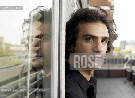 Nadeem Aslam ,author of The Washed Virgil which is set in Afghanistan.....Copyright©Geraint Lewis/Writer Pictures/Rosebud2