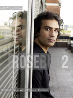 Nadeem Aslam ,author of The Washed Virgil which is set in Afghanistan.....Copyright©Geraint Lewis/Writer Pictures/Rosebud2