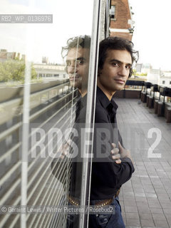 Nadeem Aslam ,author of The Washed Virgil which is set in Afghanistan.....Copyright©Geraint Lewis/Writer Pictures/Rosebud2