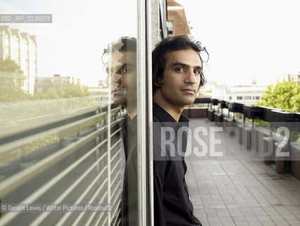 Nadeem Aslam ,author of The Washed Virgil which is set in Afghanistan.....Copyright©Geraint Lewis/Writer Pictures/Rosebud2