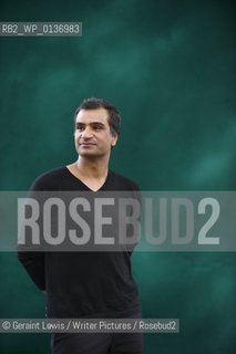 Nadeem Aslam, author and writer of the book The Wasted Vigil at The Edinburgh International Book Festival 2009..copyright©Geraint Lewis/Writer Pictures/Rosebud2