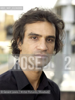 Nadeem Aslam ,author of The Washed Virgil which is set in Afghanistan.....Copyright©Geraint Lewis/Writer Pictures/Rosebud2