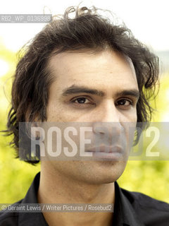 Nadeem Aslam ,author of The Washed Virgil which is set in Afghanistan.....Copyright©Geraint Lewis/Writer Pictures/Rosebud2