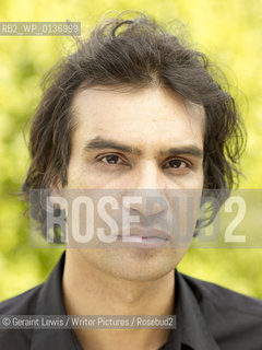 Nadeem Aslam ,author of The Washed Virgil which is set in Afghanistan.....Copyright©Geraint Lewis/Writer Pictures/Rosebud2