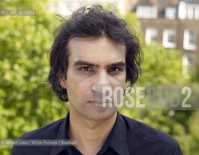 Nadeem Aslam ,author of The Washed Virgil which is set in Afghanistan.....Copyright©Geraint Lewis/Writer Pictures/Rosebud2