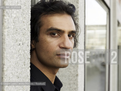 Nadeem Aslam ,author of The Washed Virgil which is set in Afghanistan.....Copyright©Geraint Lewis/Writer Pictures/Rosebud2