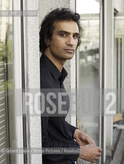 Nadeem Aslam ,author of The Washed Virgil which is set in Afghanistan.....Copyright©Geraint Lewis/Writer Pictures/Rosebud2