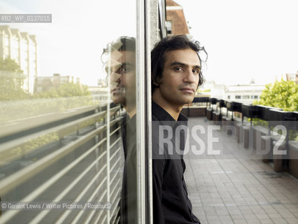 Nadeem Aslam ,author of The Washed Virgil which is set in Afghanistan.....Copyright©Geraint Lewis/Writer Pictures/Rosebud2