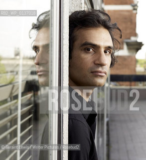 Nadeem Aslam ,author of The Washed Virgil which is set in Afghanistan.....Copyright©Geraint Lewis/Writer Pictures/Rosebud2