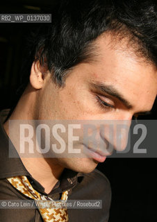 English based Pakistani writer Nadeem Aslam..Copyright©Cato Lein/Writer Pictures/Rosebud2