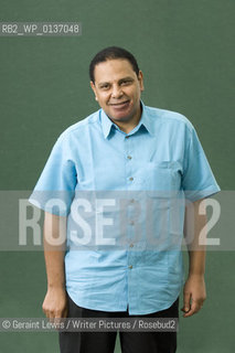 Alaa Al Aswany,major Egypyian Novelist. ..Copyright©Geraint Lewis/Writer Pictures/Rosebud2