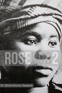 Ama Ata Aidoo, Author and Play Wright..(Taken in October 1967, Photographer unknown.)...Copyright©/Writer Pictures/Rosebud2