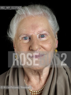 Diana Athill,writer,editor and critic,who wrote Somewhere Towards The End at The Oxford Literary Festival in Christ Church College in Oxford. CREDIT Gera©Writer Pictures/Rosebud2
